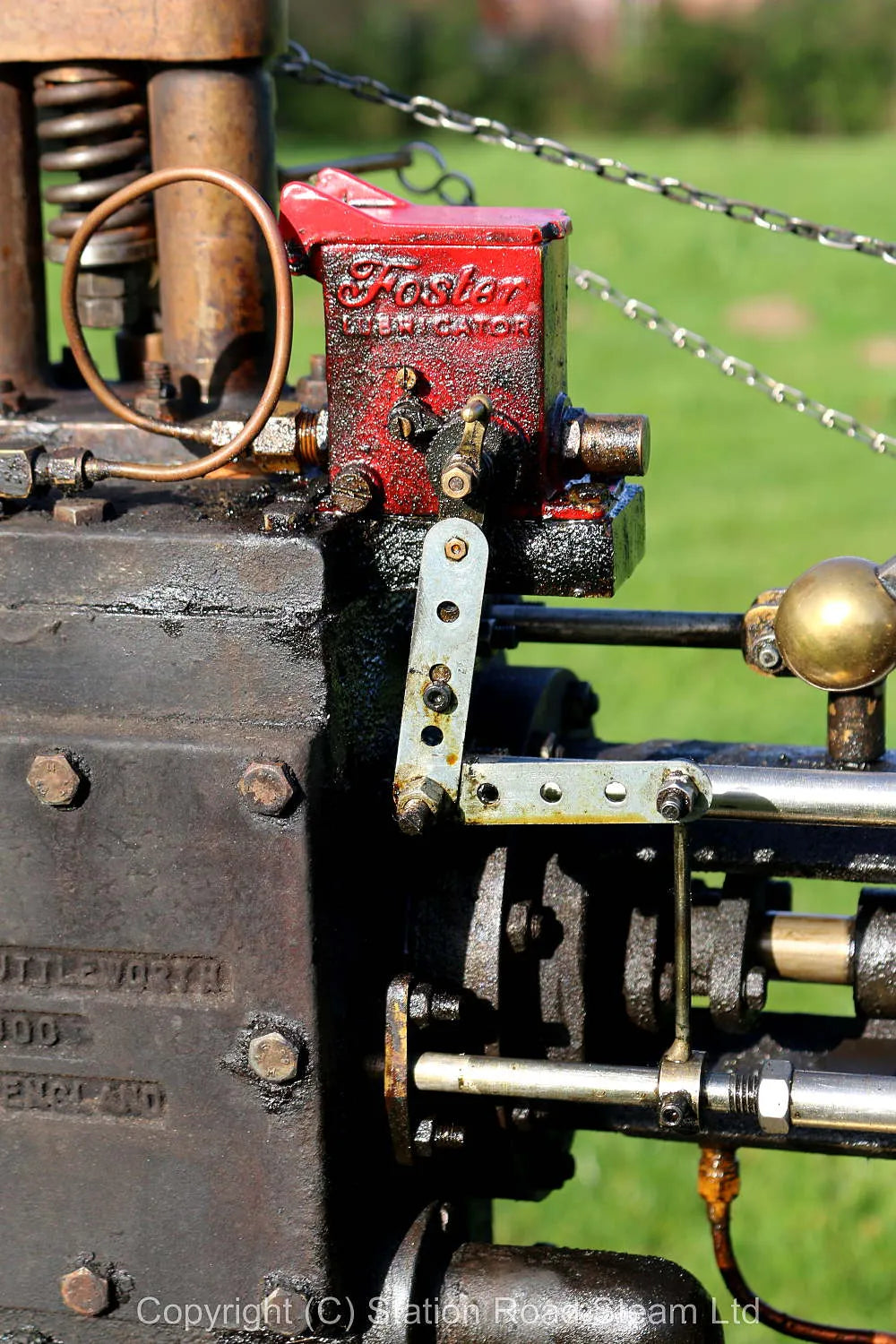 4 inch scale Clayton & Shuttleworth agricultural engine