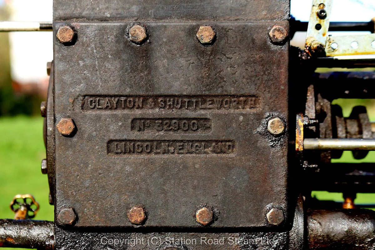 4 inch scale Clayton & Shuttleworth agricultural engine