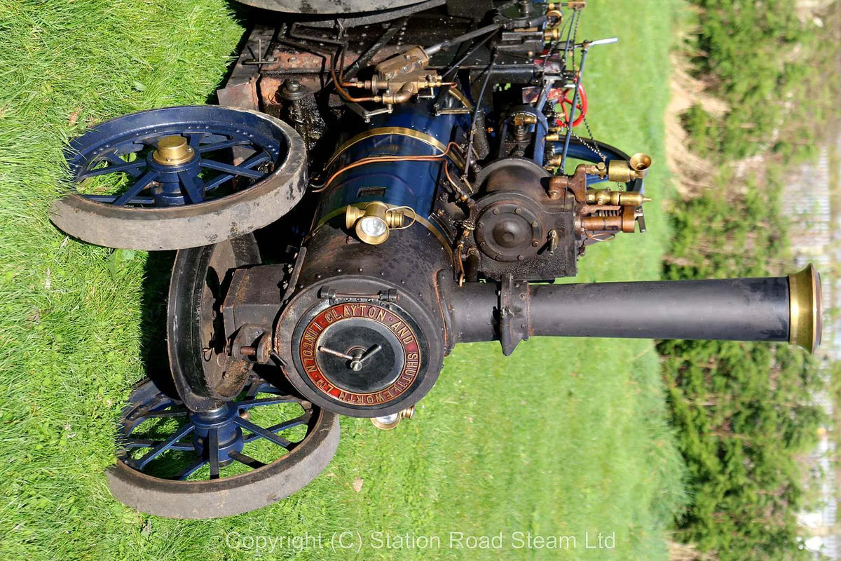 4 inch scale Clayton & Shuttleworth agricultural engine