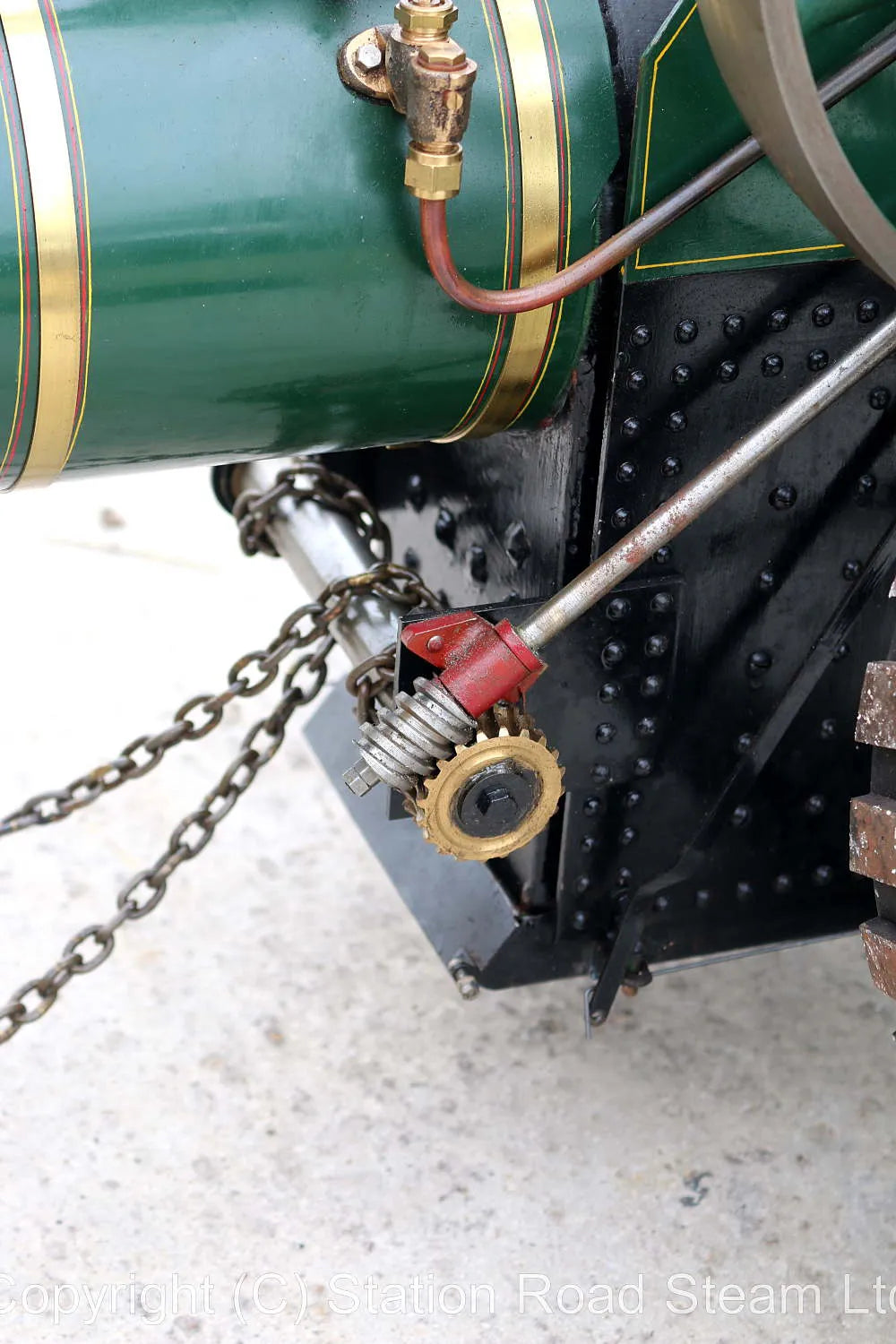 3 inch scale Burrell 6nhp agricultural engine