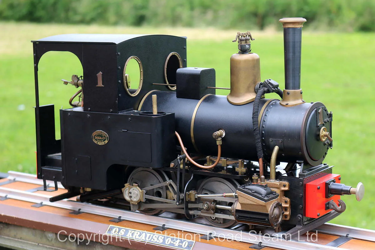 3 1/2 inch gauge OS Krauss 0-4-0T