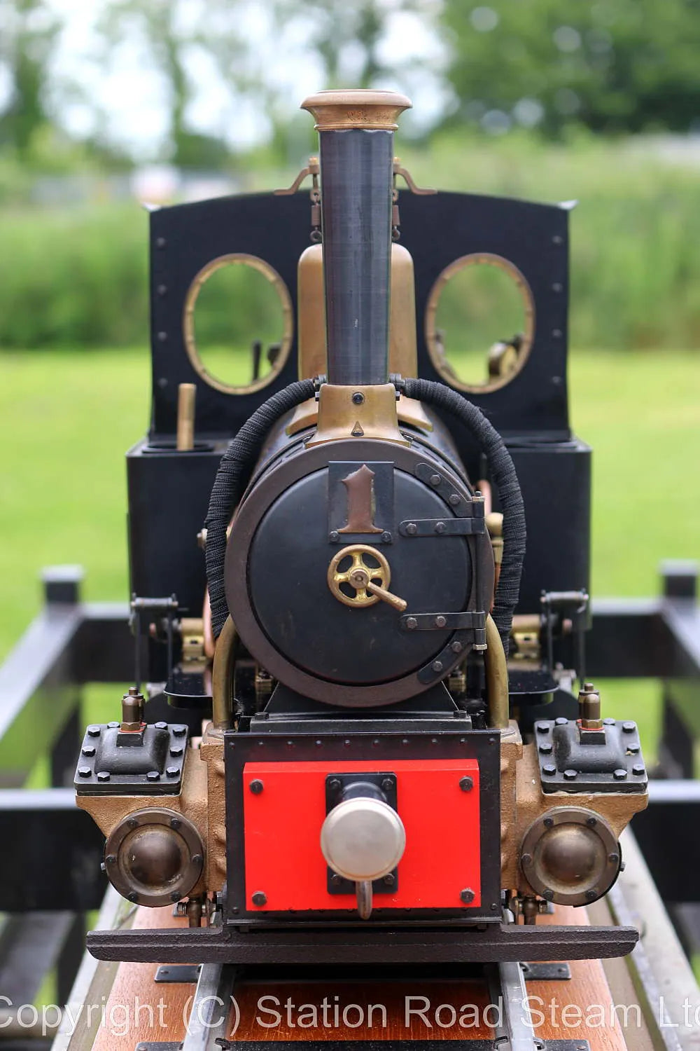 3 1/2 inch gauge OS Krauss 0-4-0T
