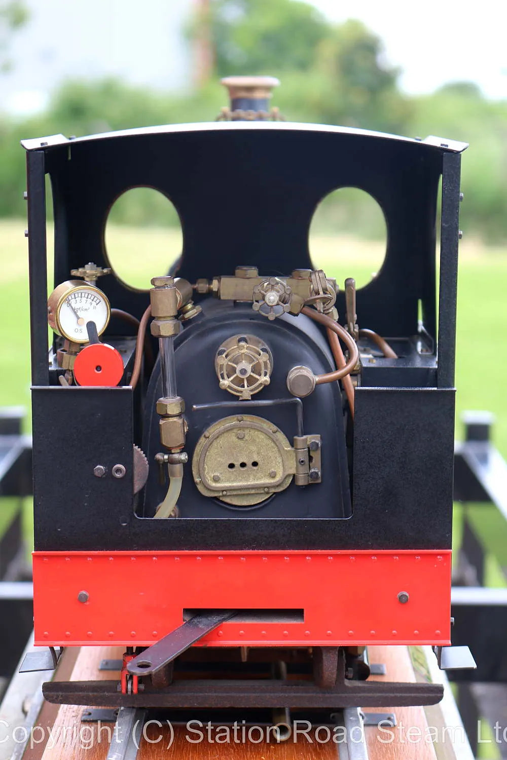 3 1/2 inch gauge OS Krauss 0-4-0T