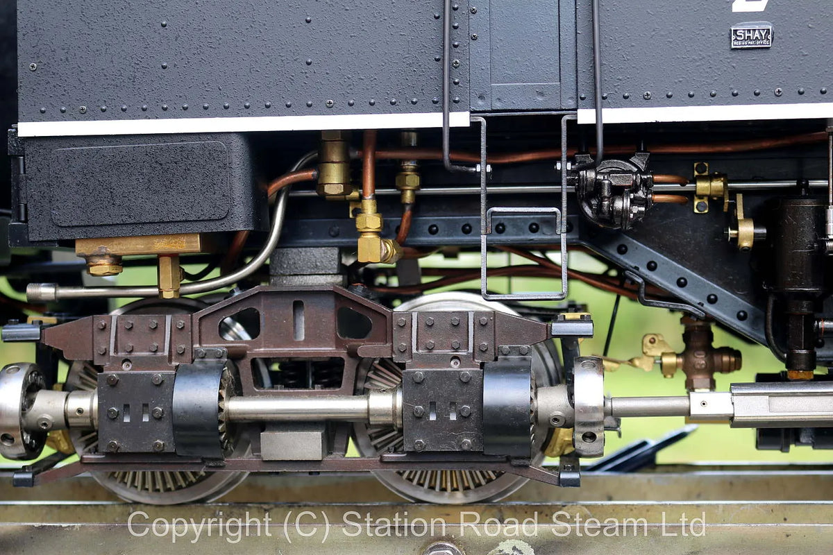 5 inch gauge OS four truck Shay