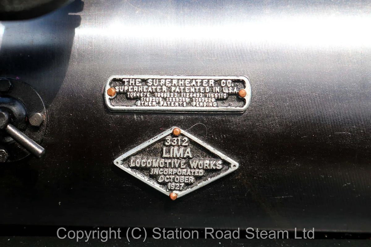 5 inch gauge OS four truck Shay