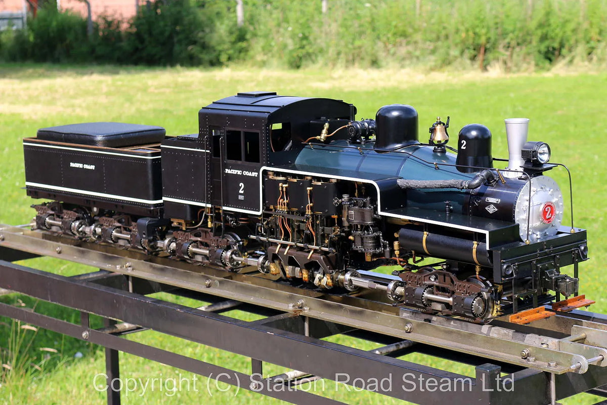 5 inch gauge OS four truck Shay
