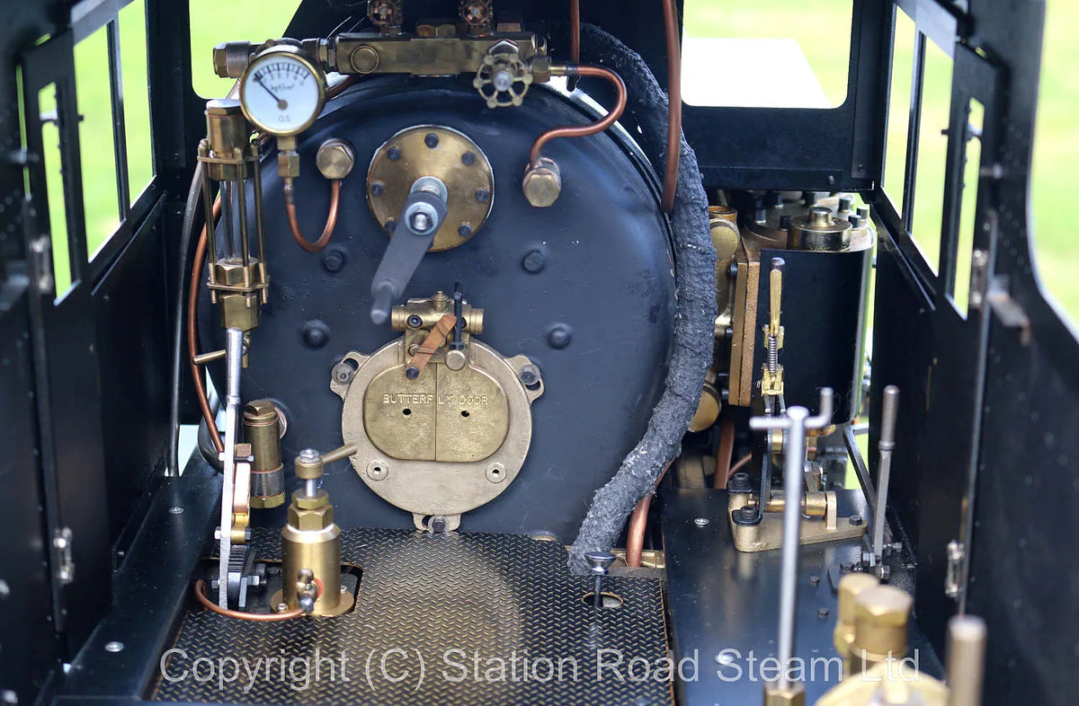 5 inch gauge OS four truck Shay