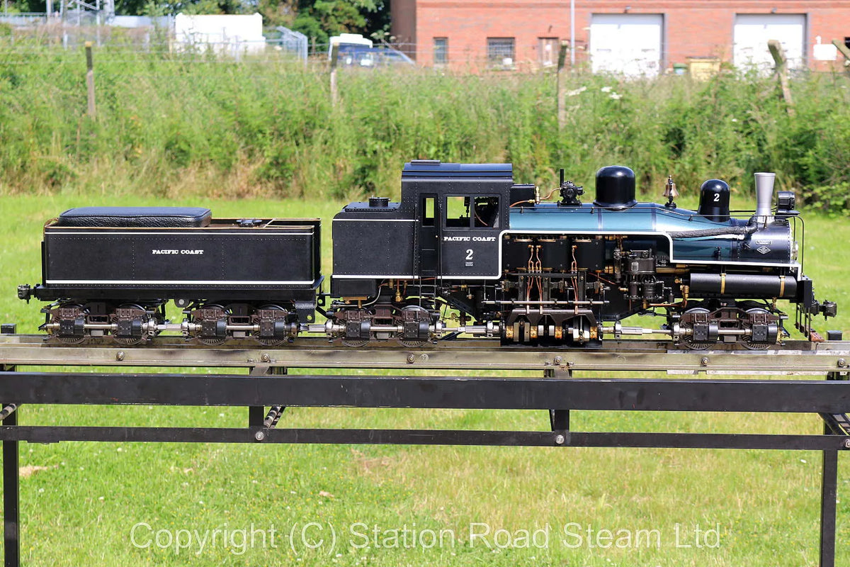5 inch gauge OS four truck Shay