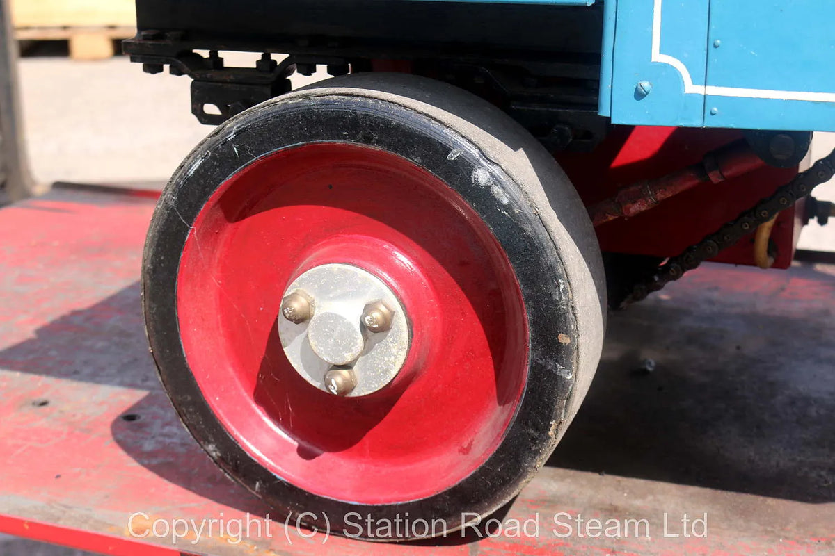 3 inch scale freelance steam wagon