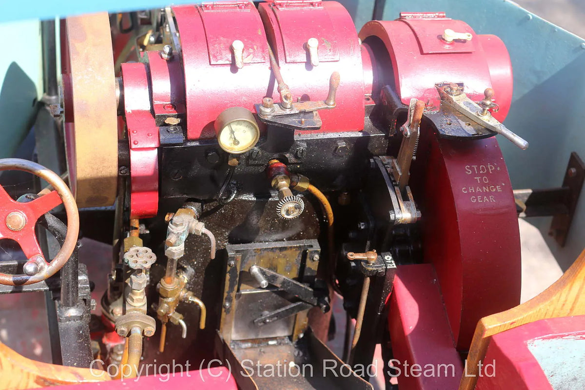 3 inch scale freelance steam wagon