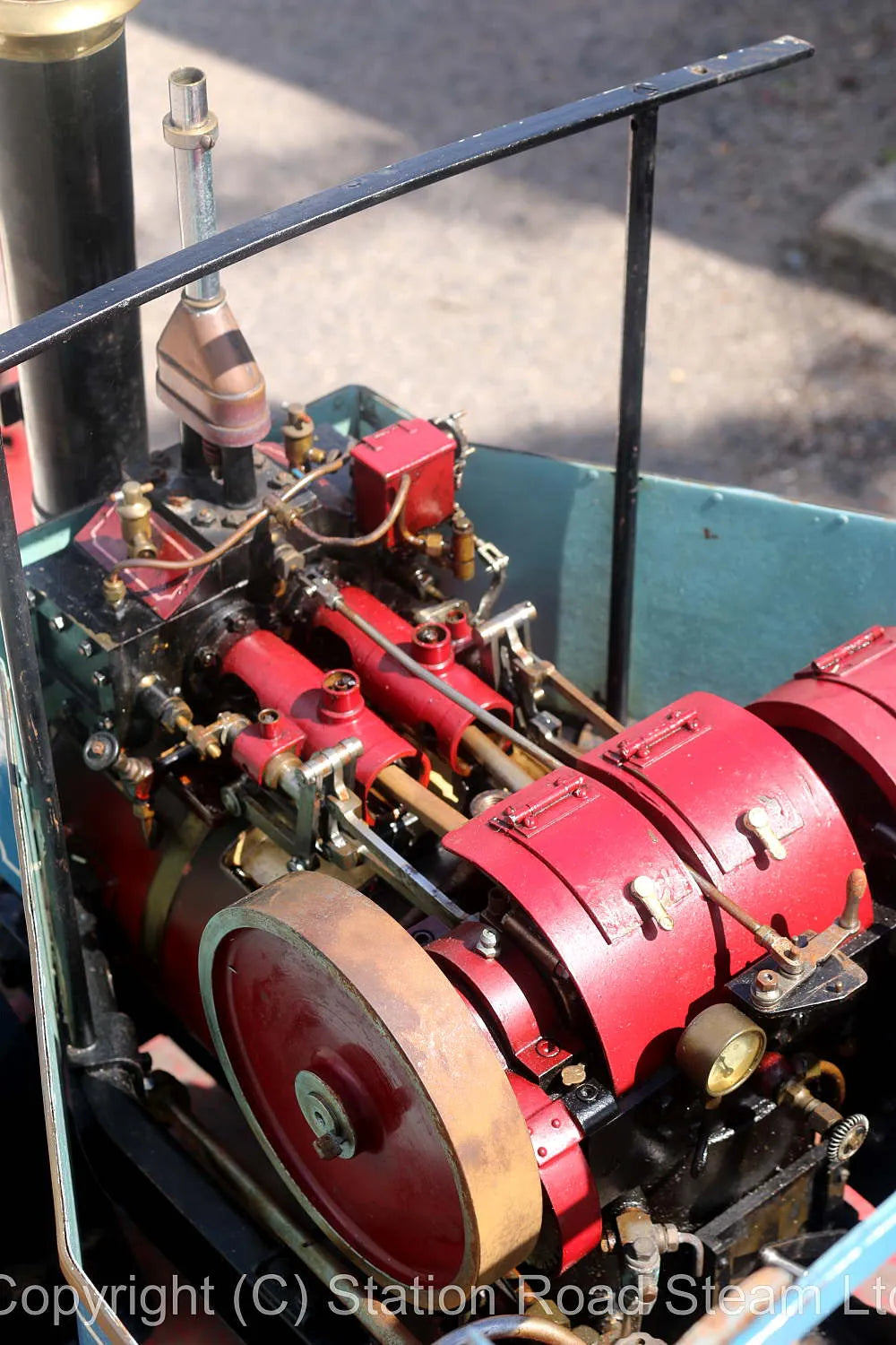 3 inch scale freelance steam wagon