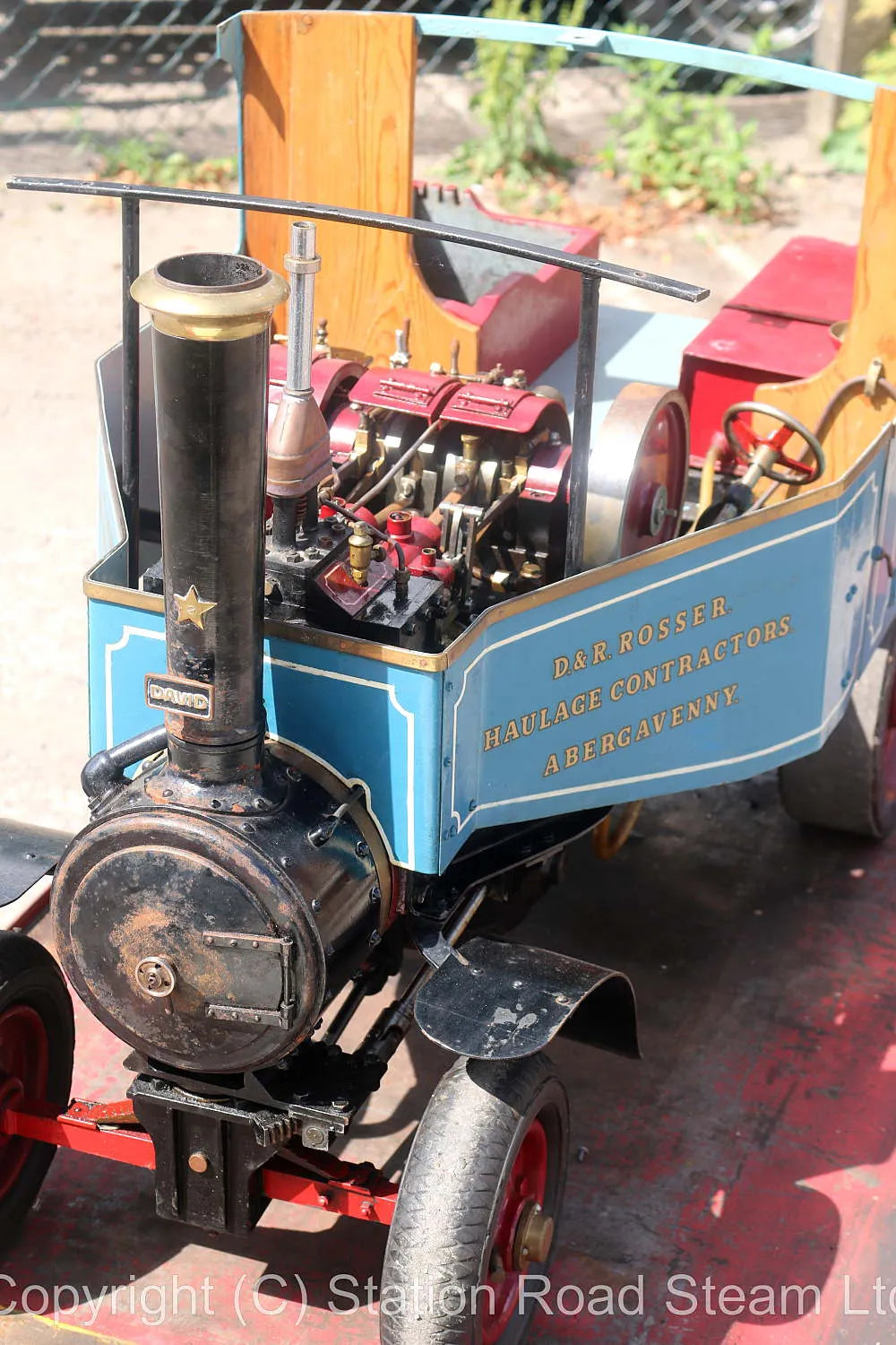 3 inch scale freelance steam wagon