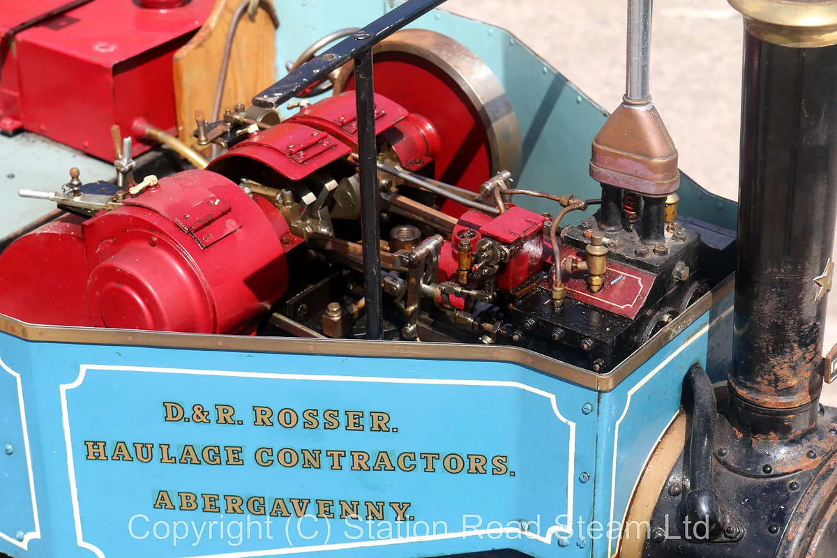 3 inch scale freelance steam wagon