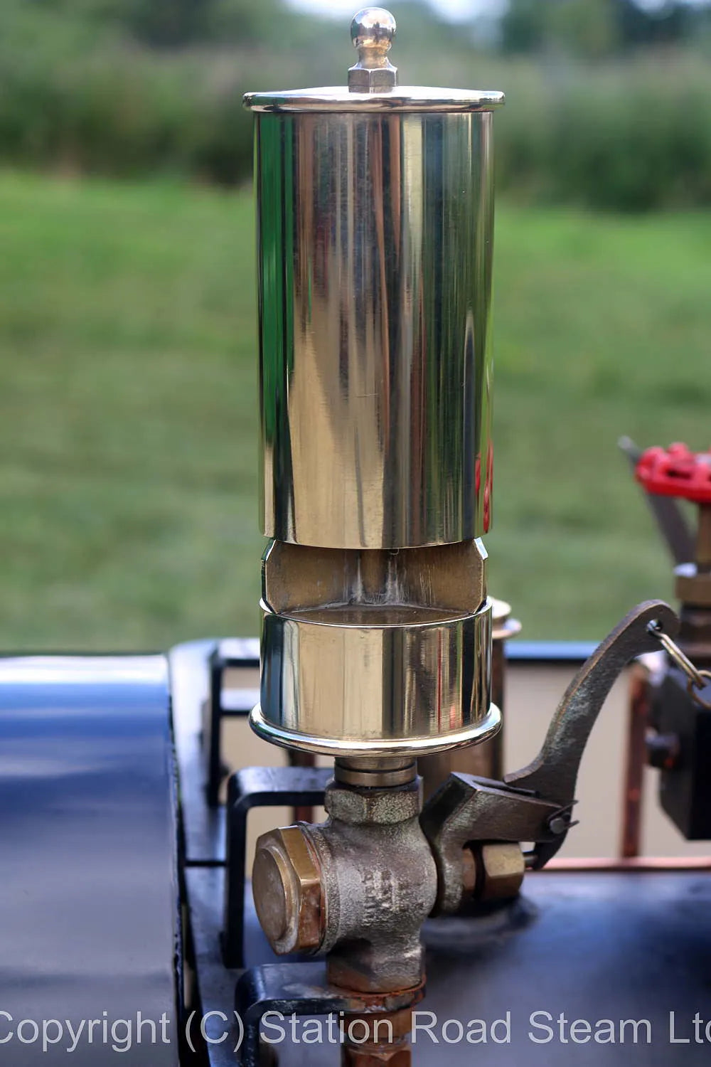 7 1/4 inch gauge "Stafford FC7 0-4-0ST Iyea" with driving truck