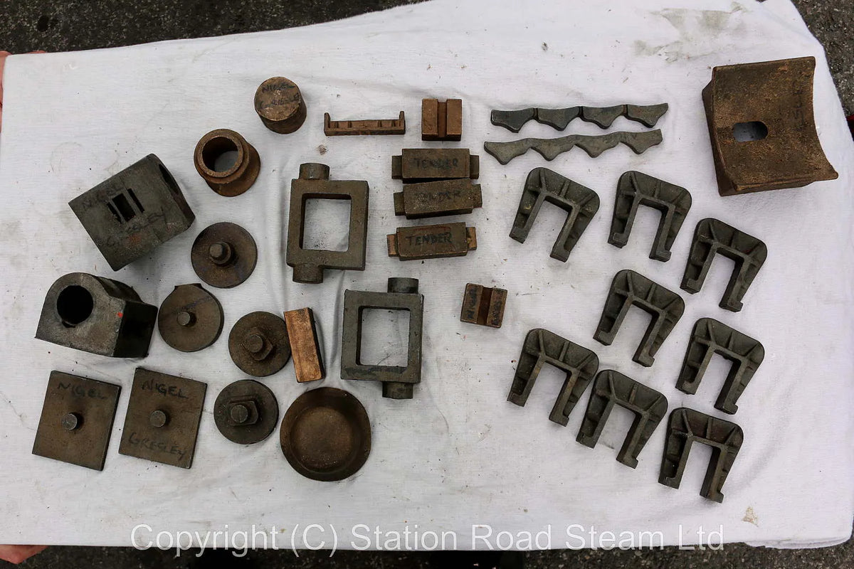 Part set 5 inch gauge "Nigel Gresley" 0-8-0 castings