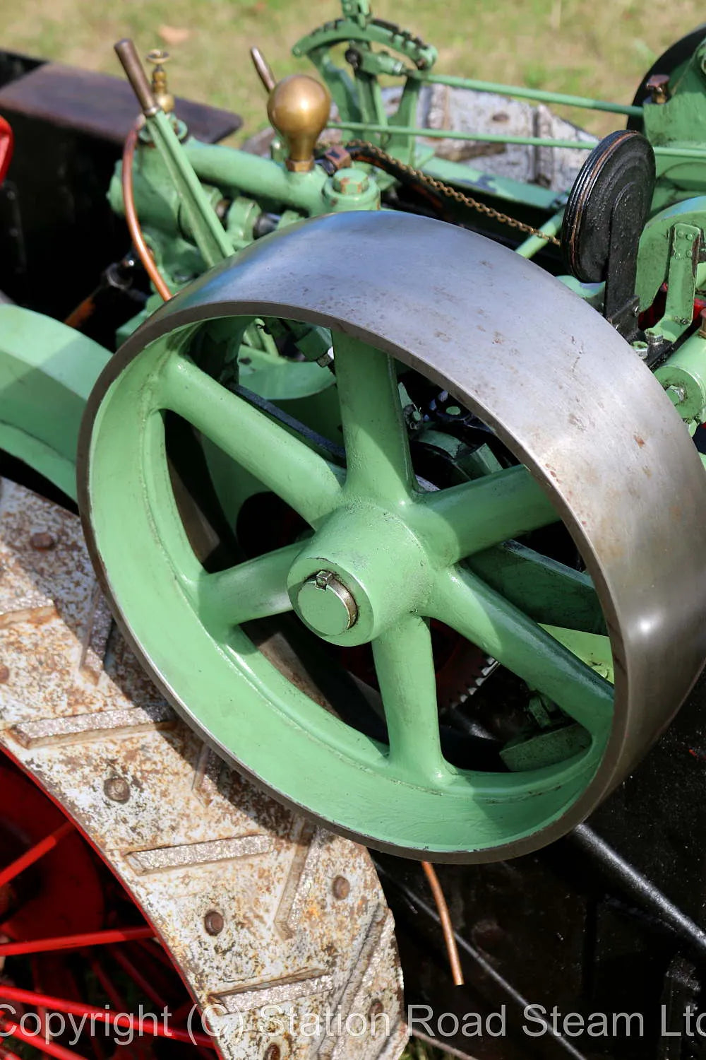 4 inch scale Case 45hp traction engine