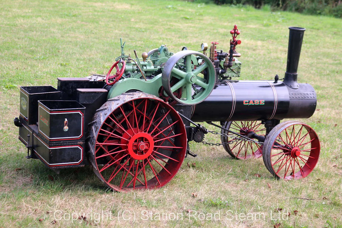 4 inch scale Case 45hp traction engine