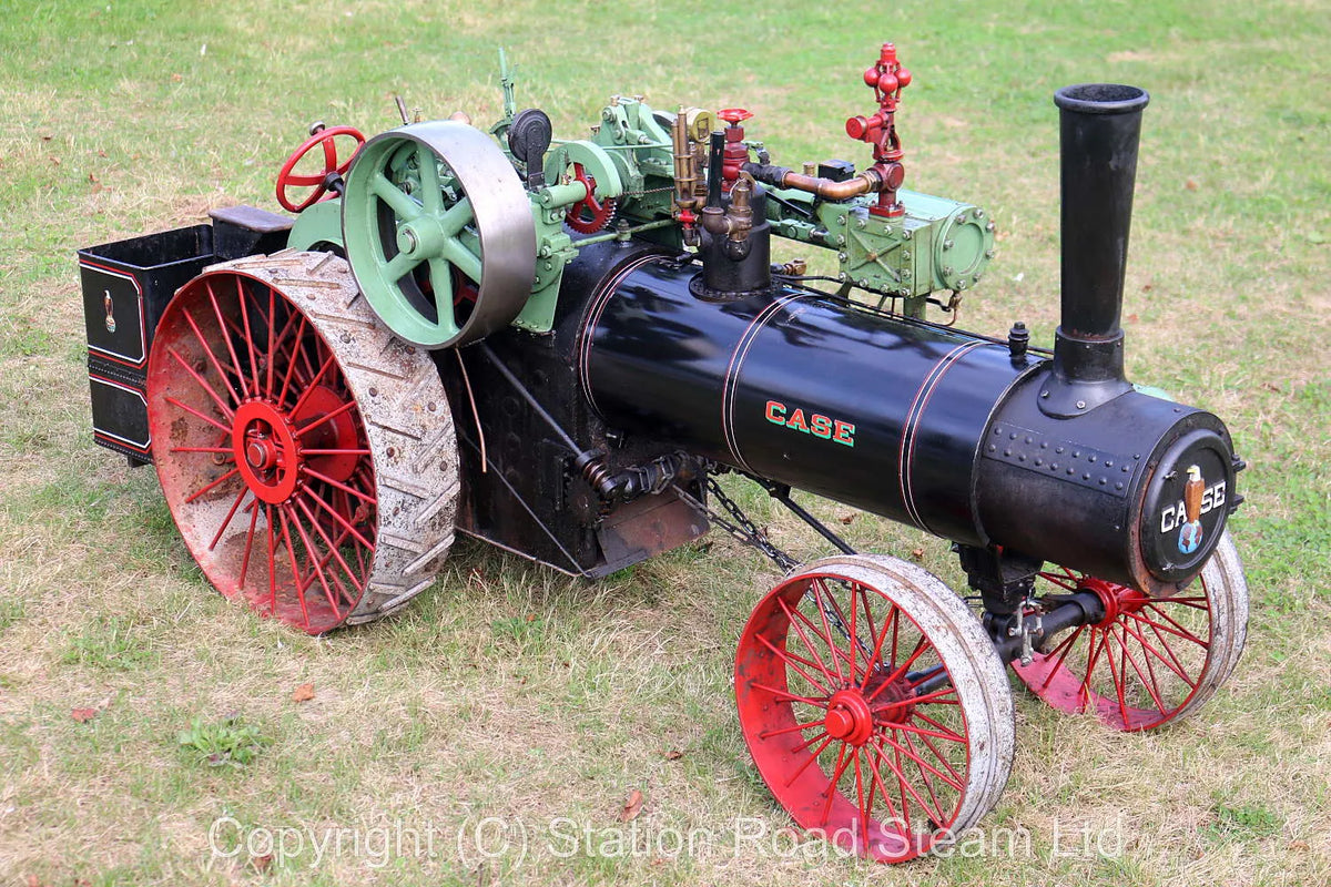 4 inch scale Case 45hp traction engine