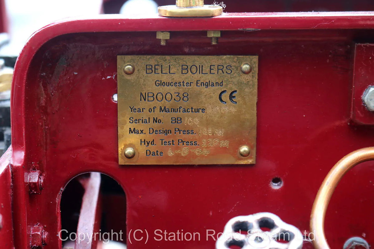 4 1/2 inch scale Burrell agricultural engine