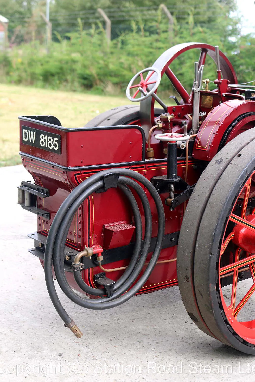 4 1/2 inch scale Burrell agricultural engine