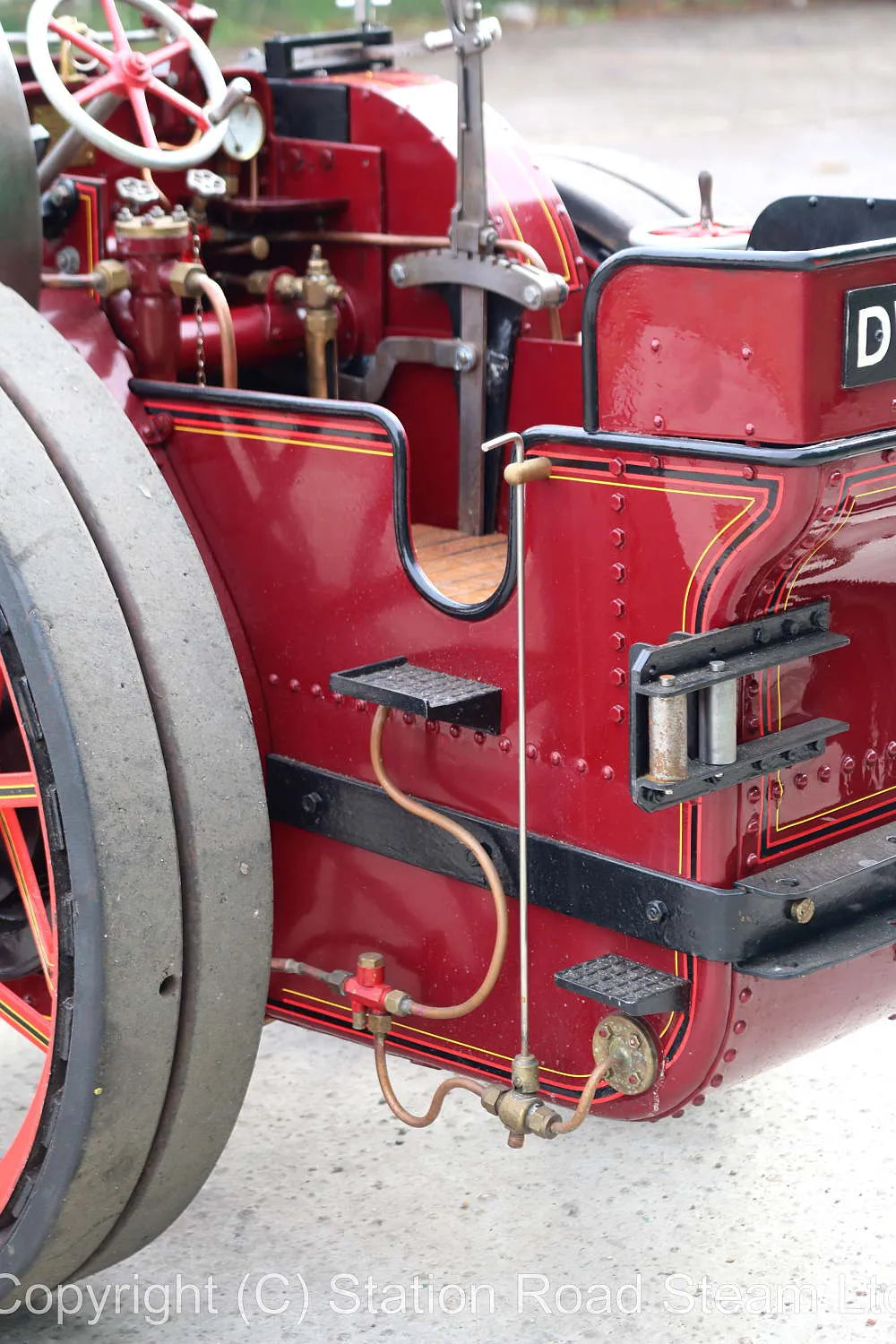 4 1/2 inch scale Burrell agricultural engine