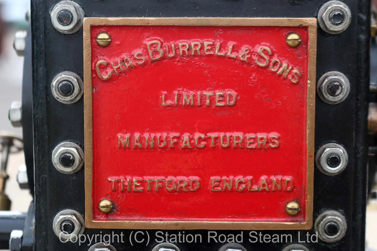 4 1/2 inch scale Burrell agricultural engine