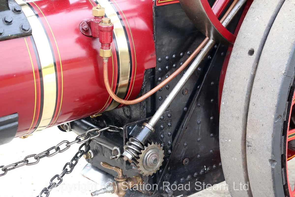 4 1/2 inch scale Burrell agricultural engine