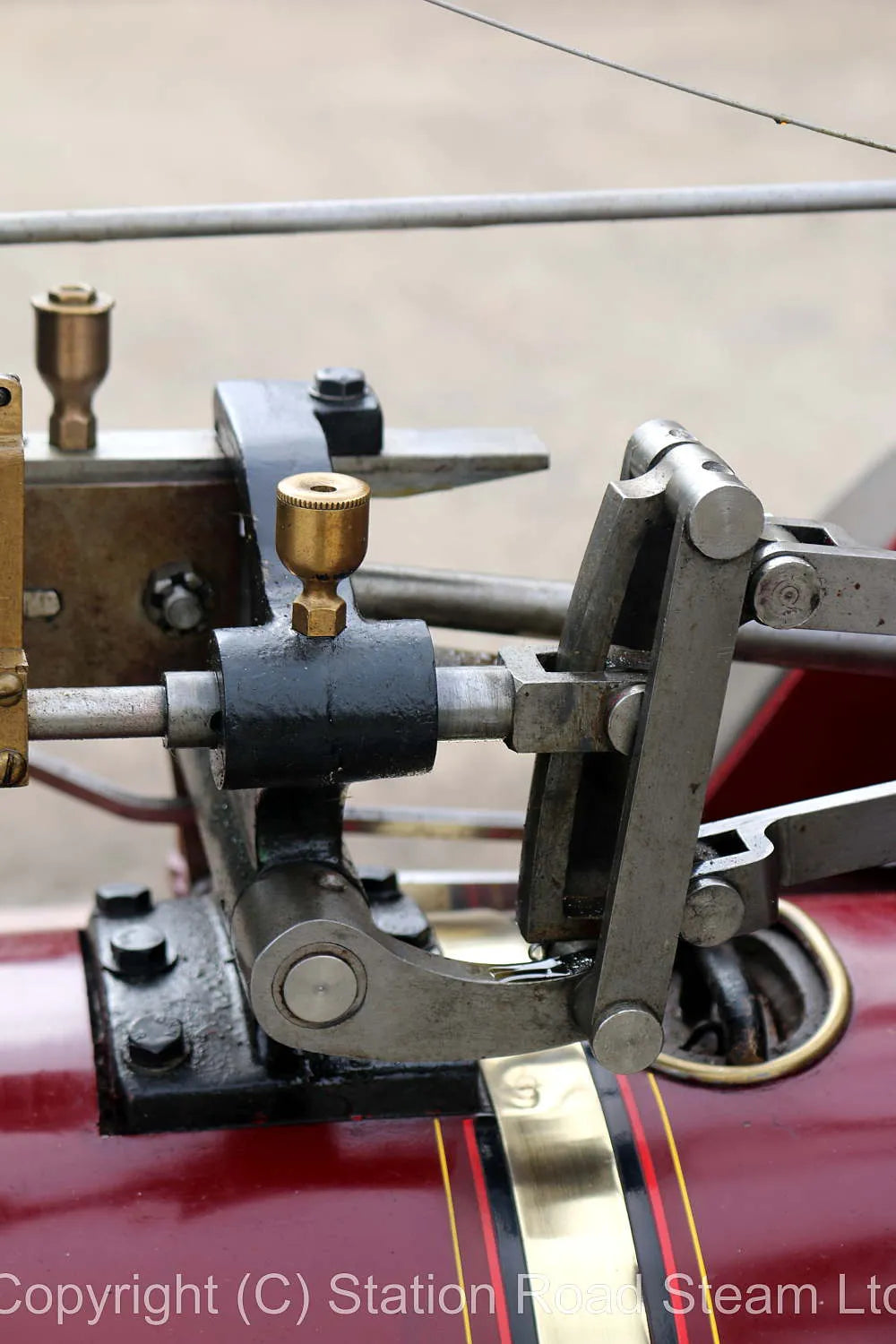 4 1/2 inch scale Burrell agricultural engine