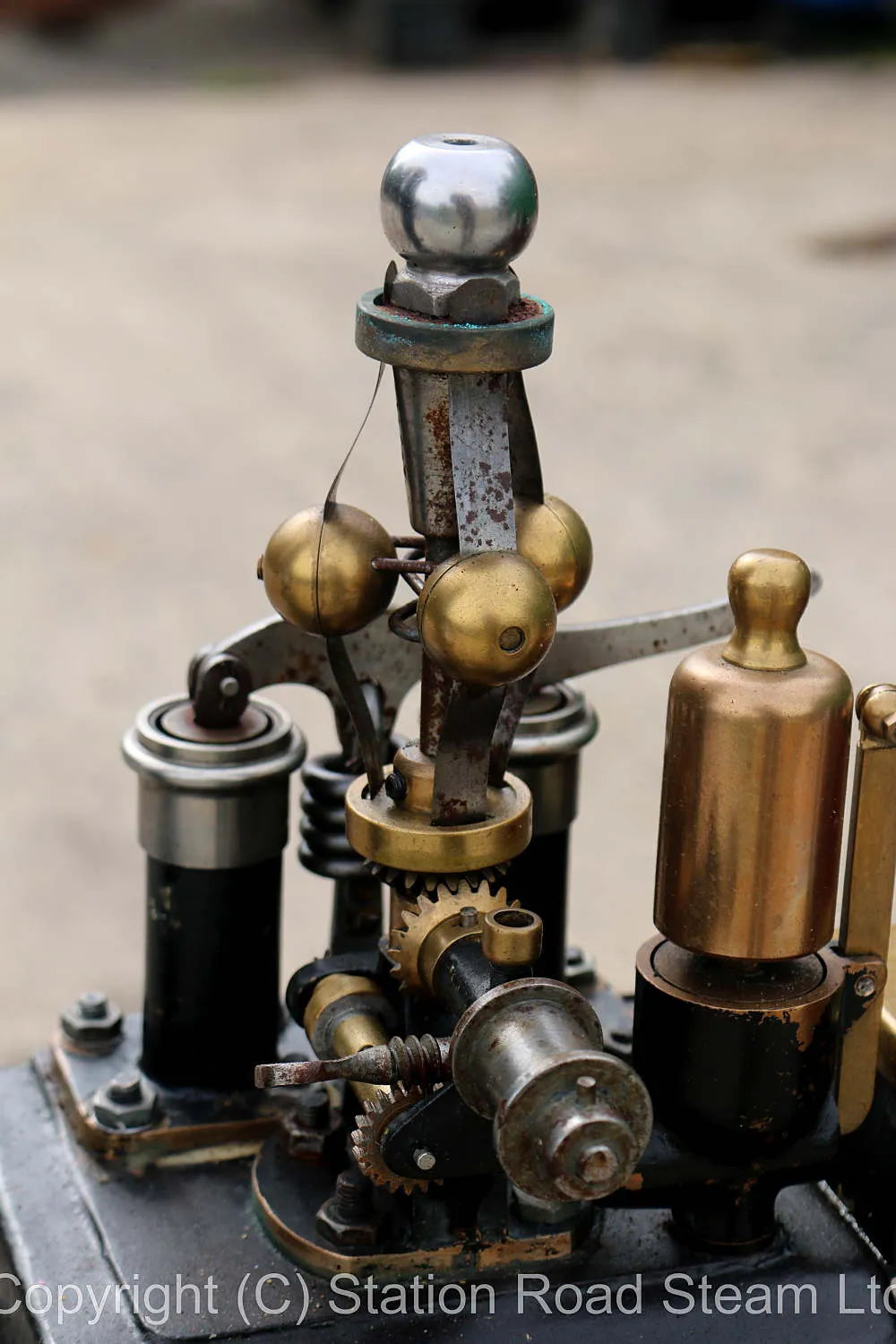 4 1/2 inch scale Burrell agricultural engine
