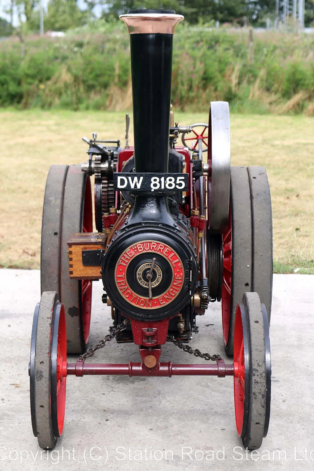 4 1/2 inch scale Burrell agricultural engine