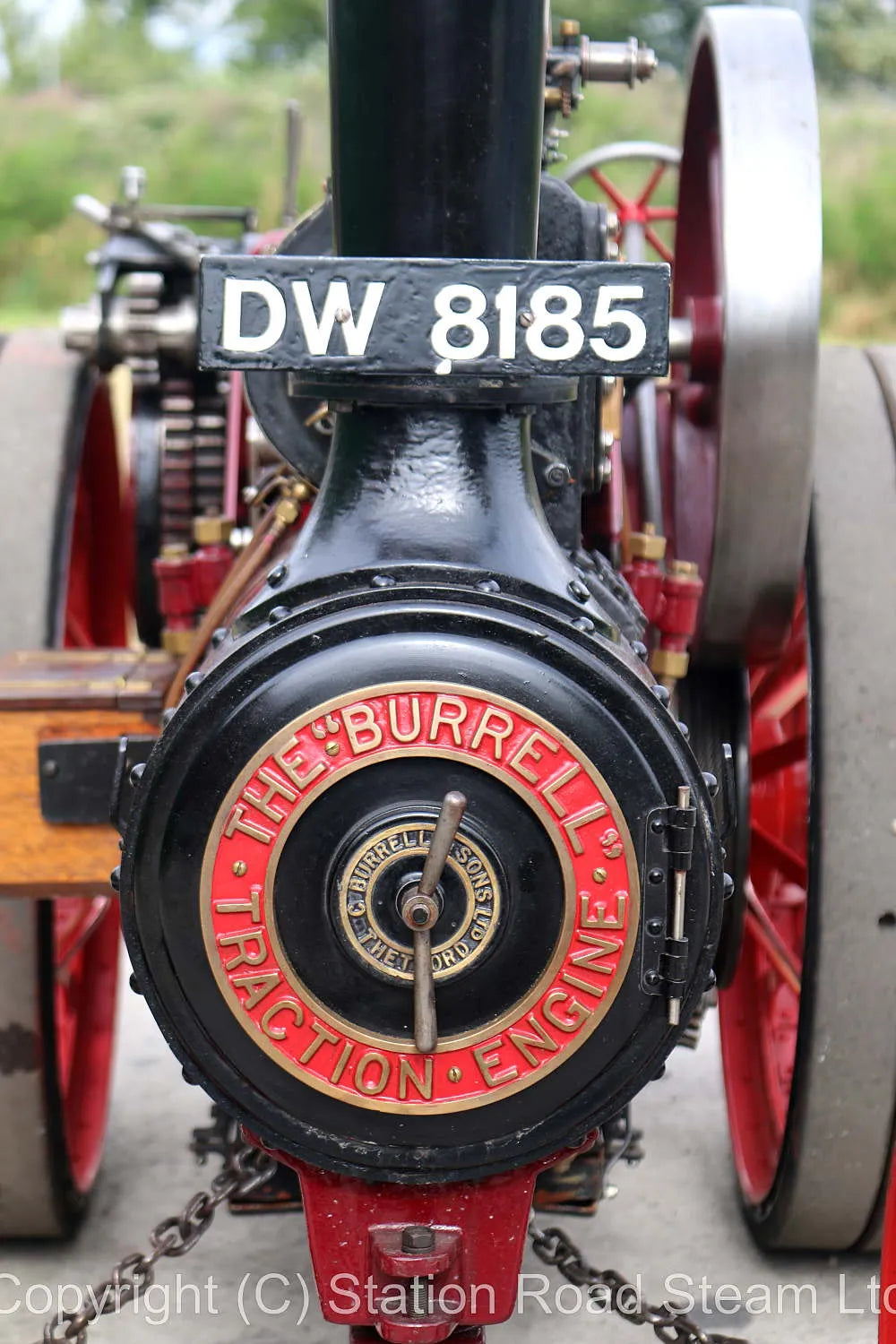 4 1/2 inch scale Burrell agricultural engine