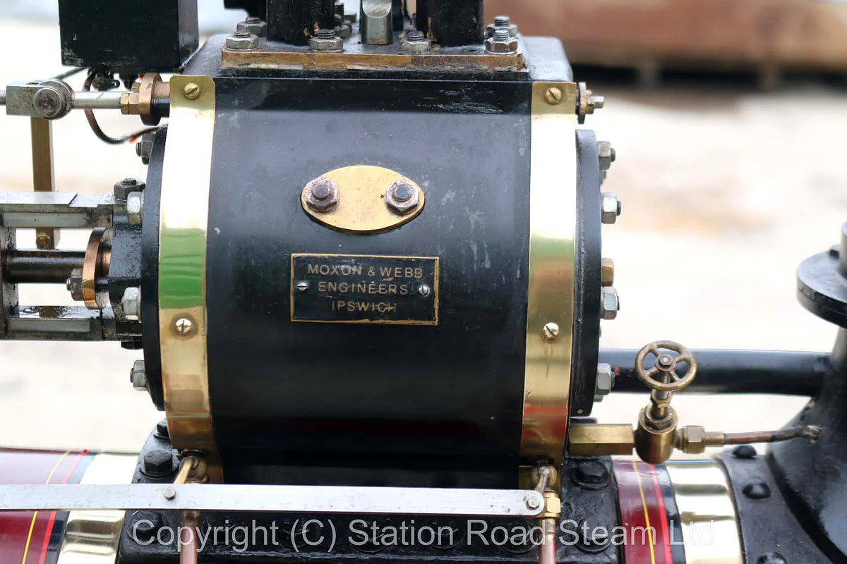 4 1/2 inch scale Burrell agricultural engine