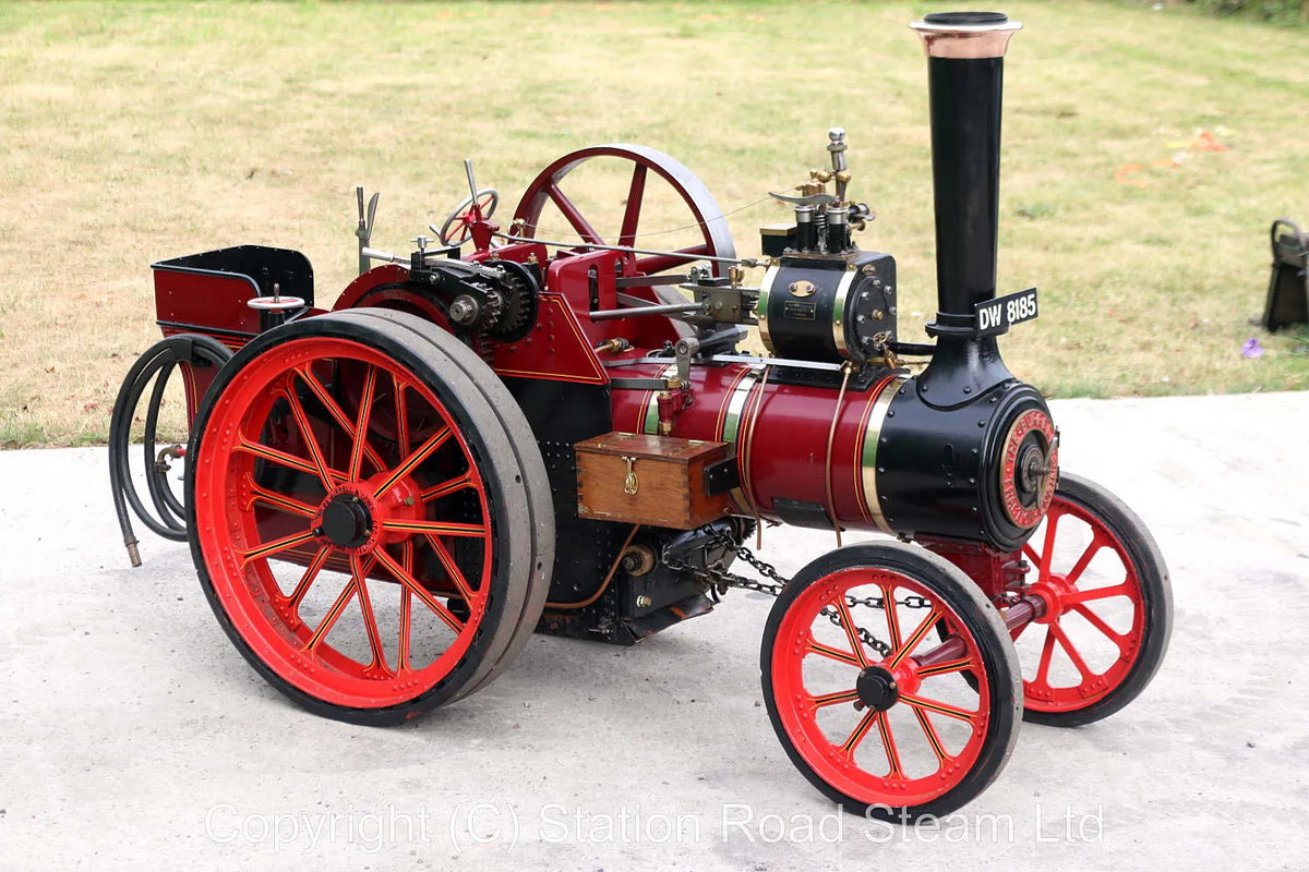 4 1/2 inch scale Burrell agricultural engine