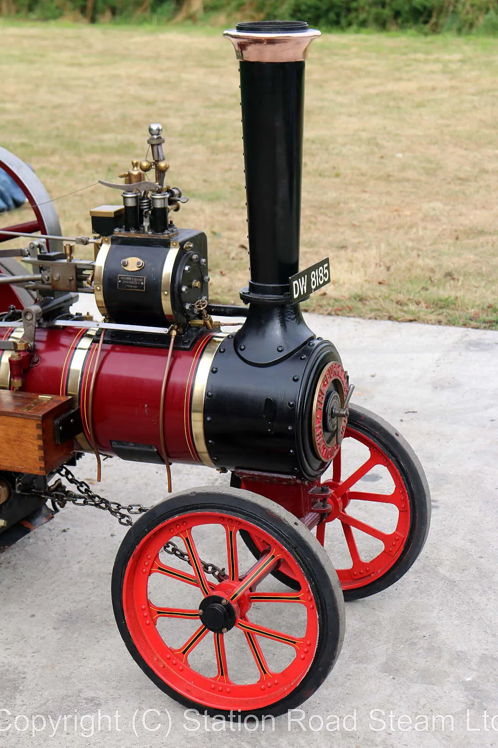 4 1/2 inch scale Burrell agricultural engine