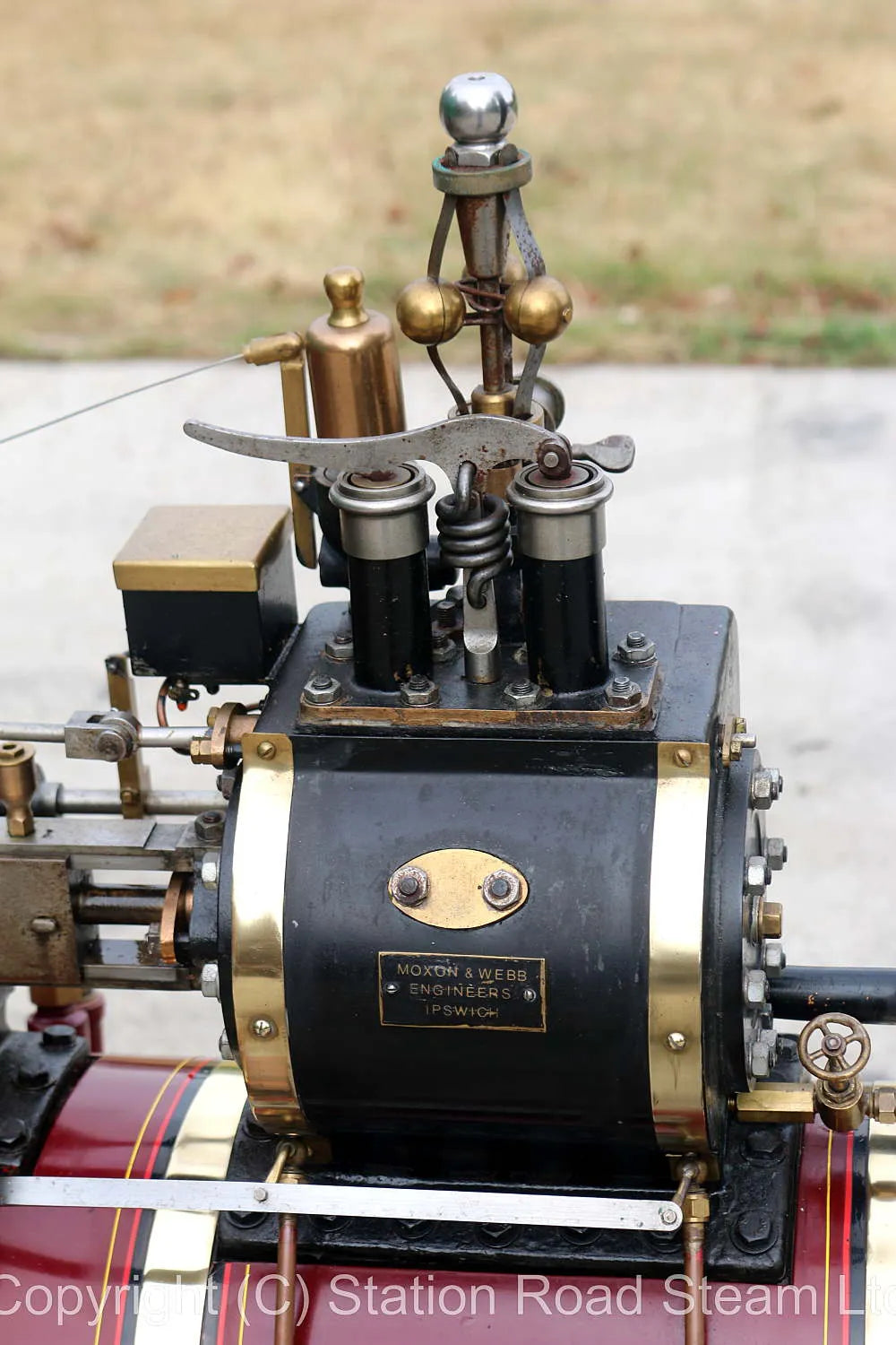 4 1/2 inch scale Burrell agricultural engine