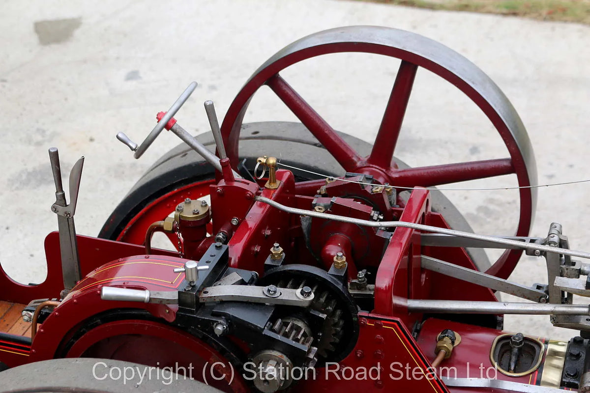 4 1/2 inch scale Burrell agricultural engine