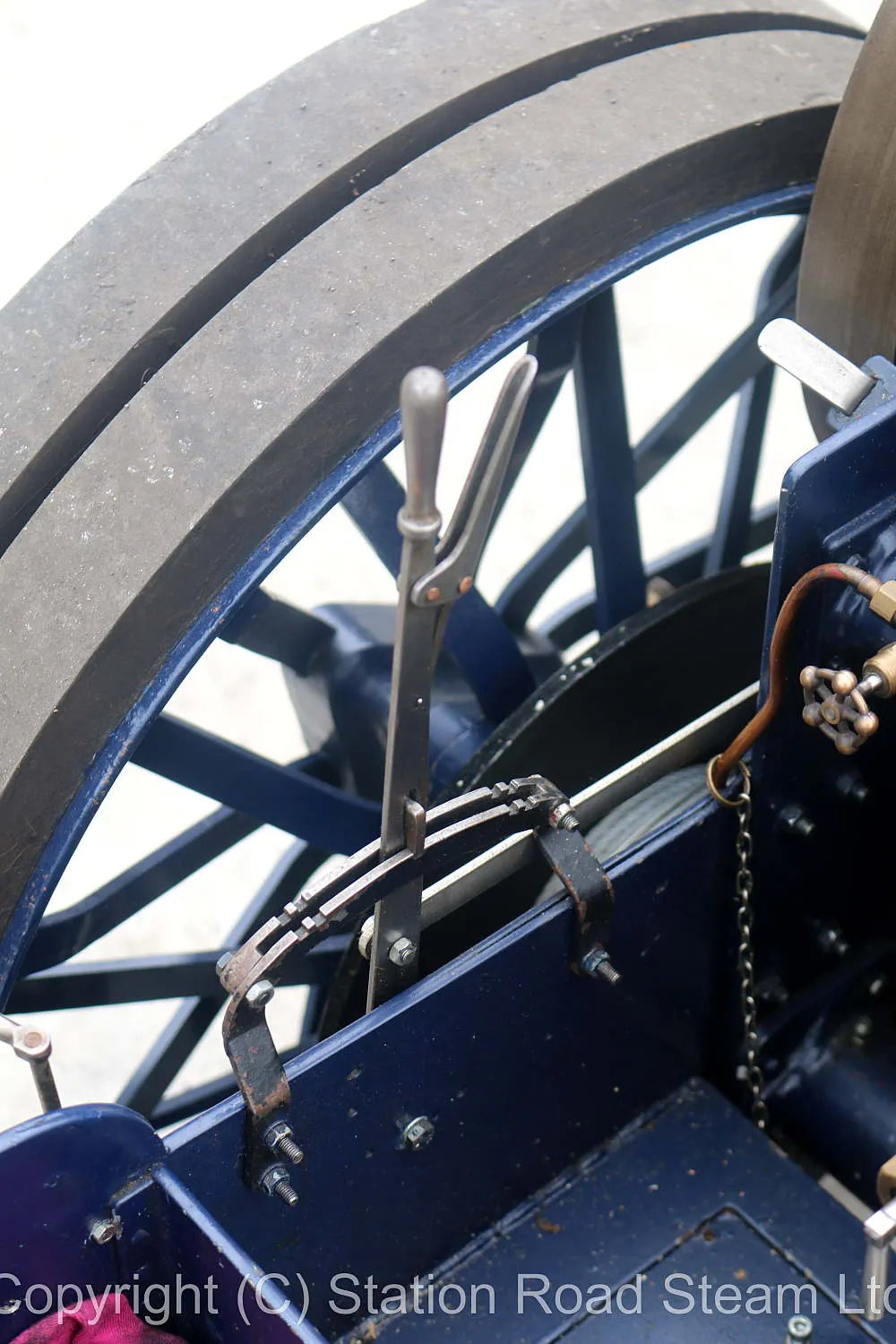 3 inch scale Fowler DCC road locomotive