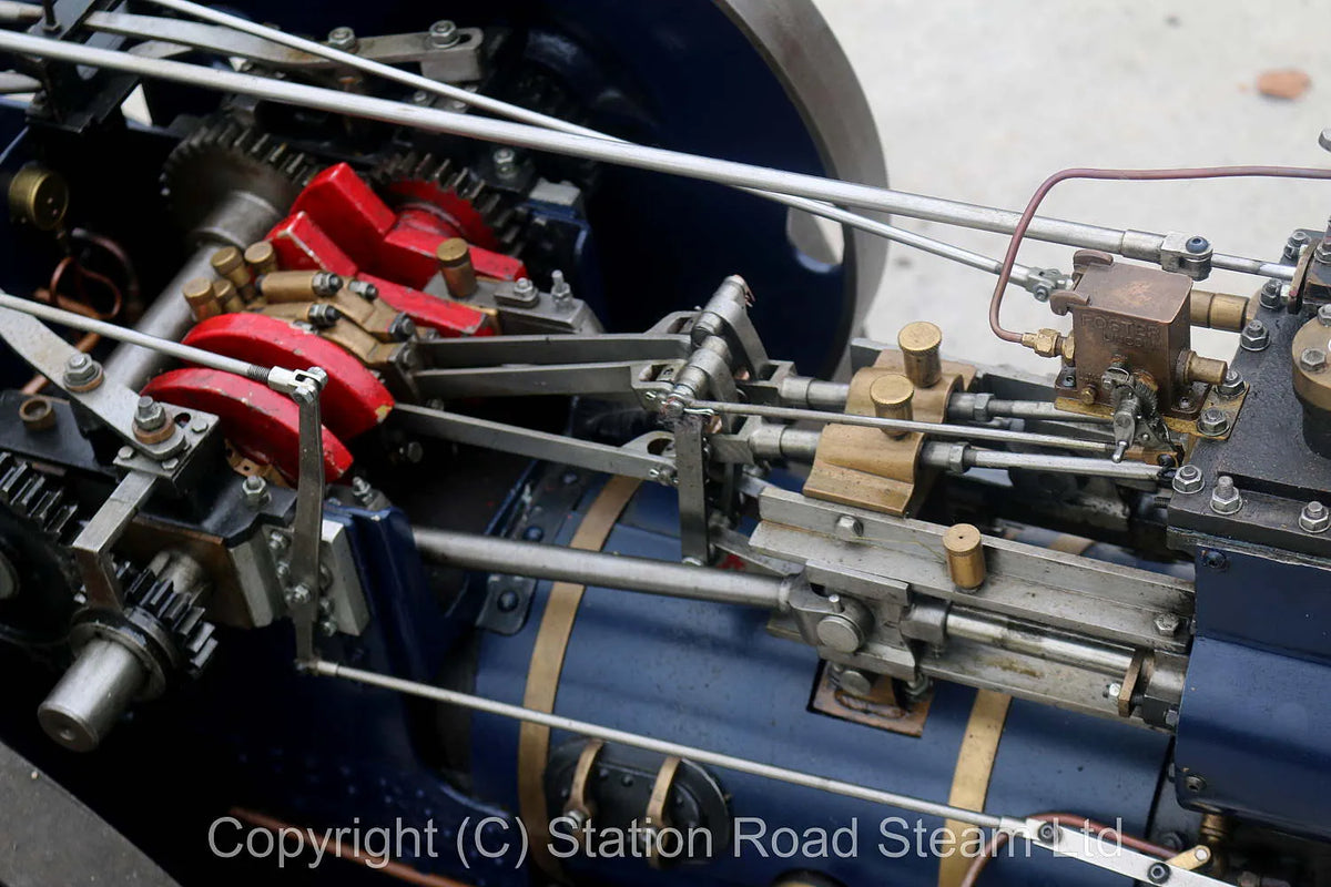 3 inch scale Fowler DCC road locomotive