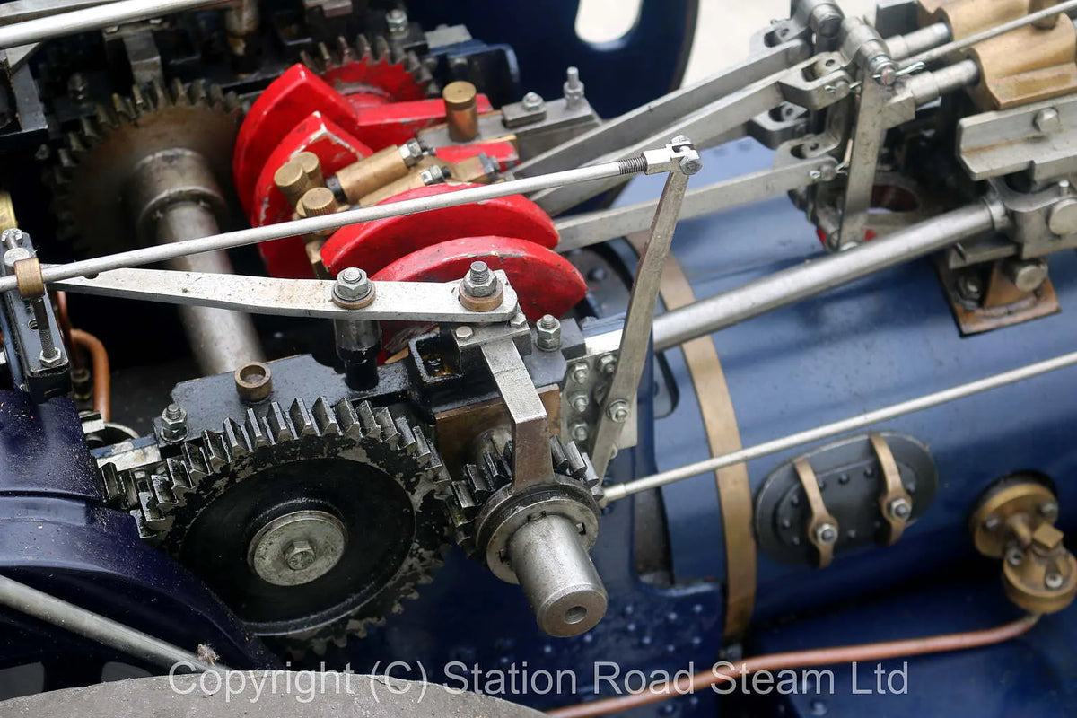 3 inch scale Fowler DCC road locomotive