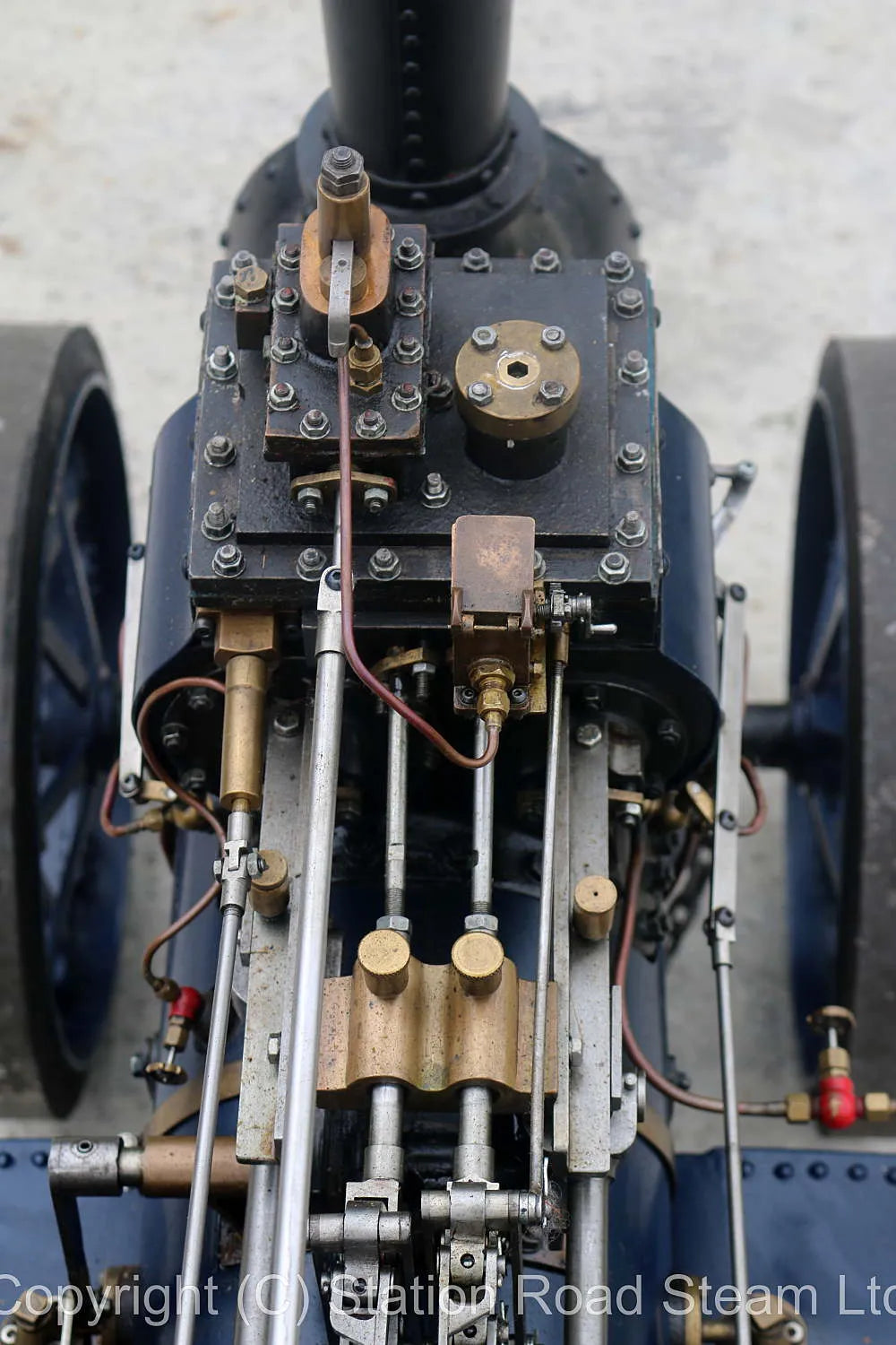 3 inch scale Fowler DCC road locomotive