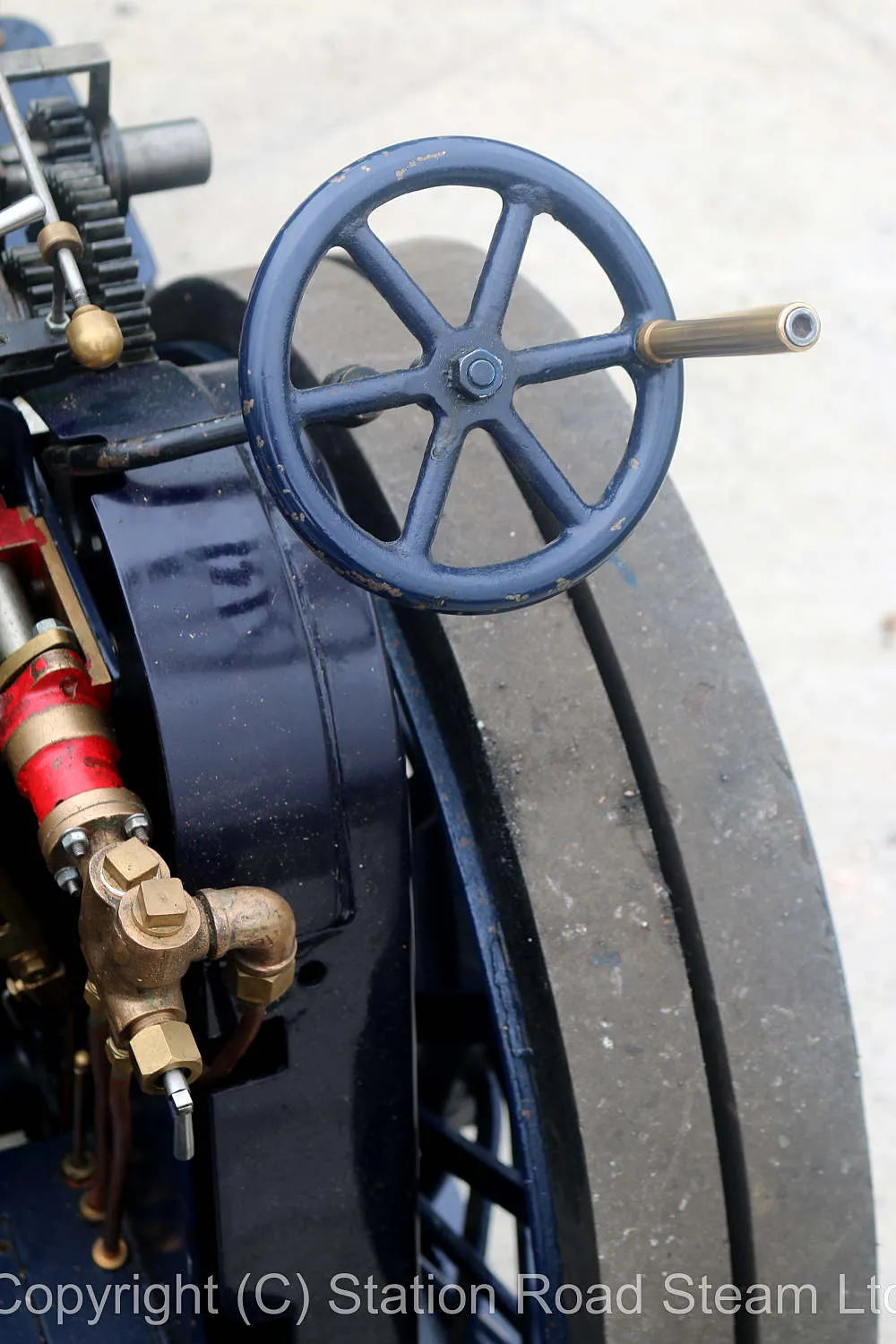 3 inch scale Fowler DCC road locomotive