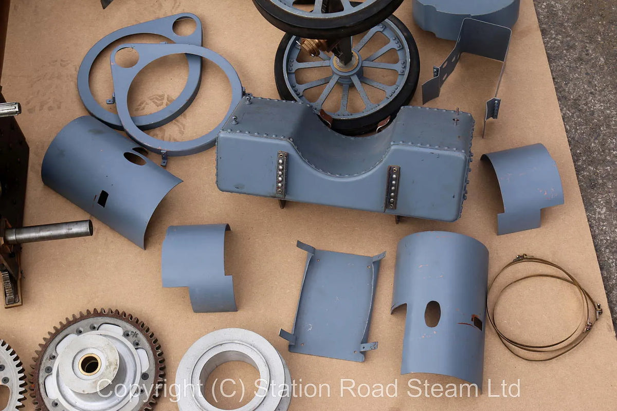 2 inch scale part-built Burrell DCC Showmans road locomotive