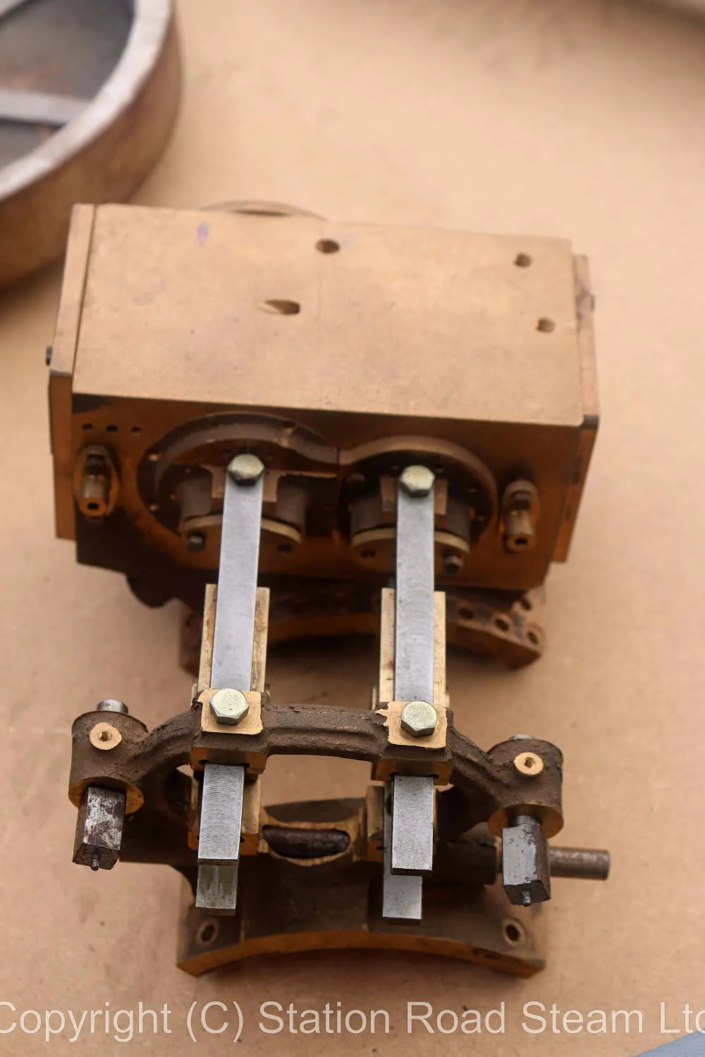 2 inch scale part-built Burrell DCC Showmans road locomotive