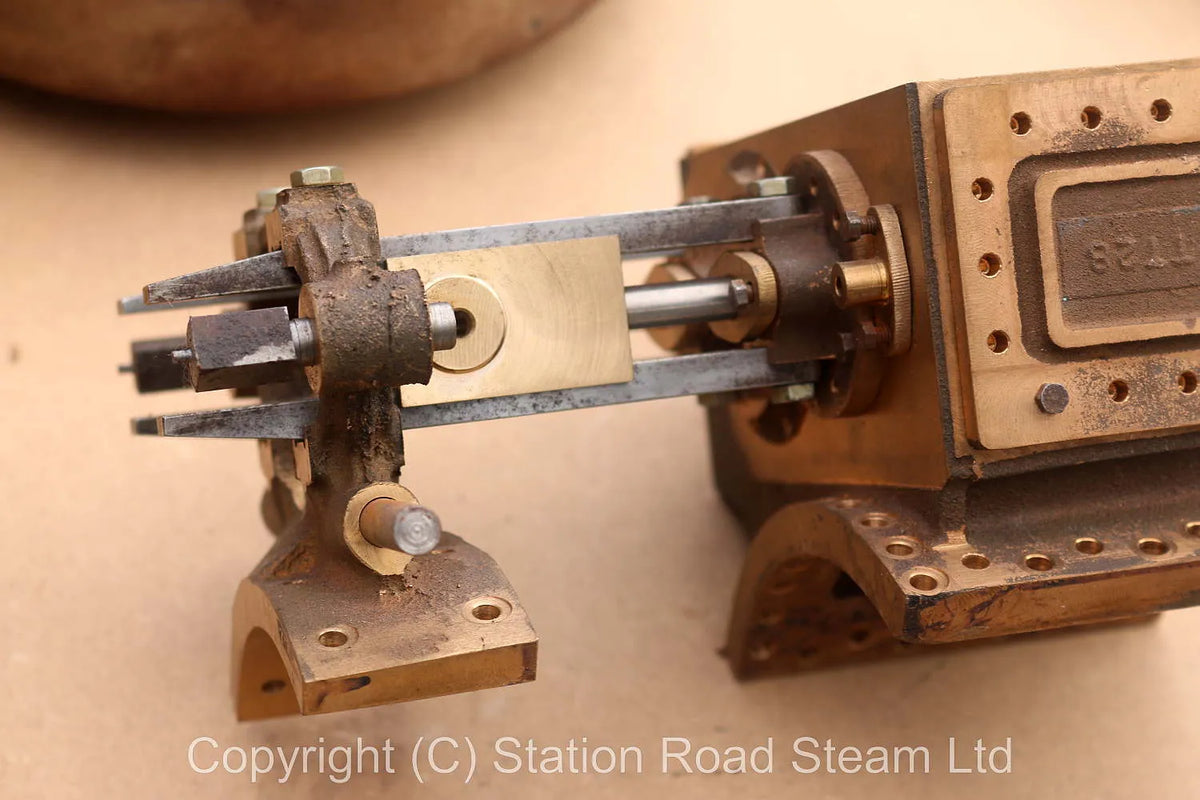 2 inch scale part-built Burrell DCC Showmans road locomotive