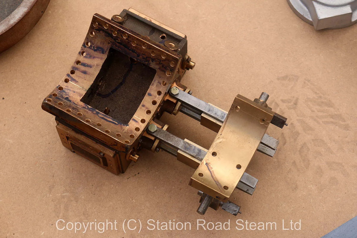 2 inch scale part-built Burrell DCC Showmans road locomotive