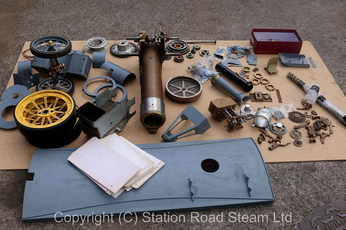 2 inch scale part-built Burrell DCC Showmans road locomotive