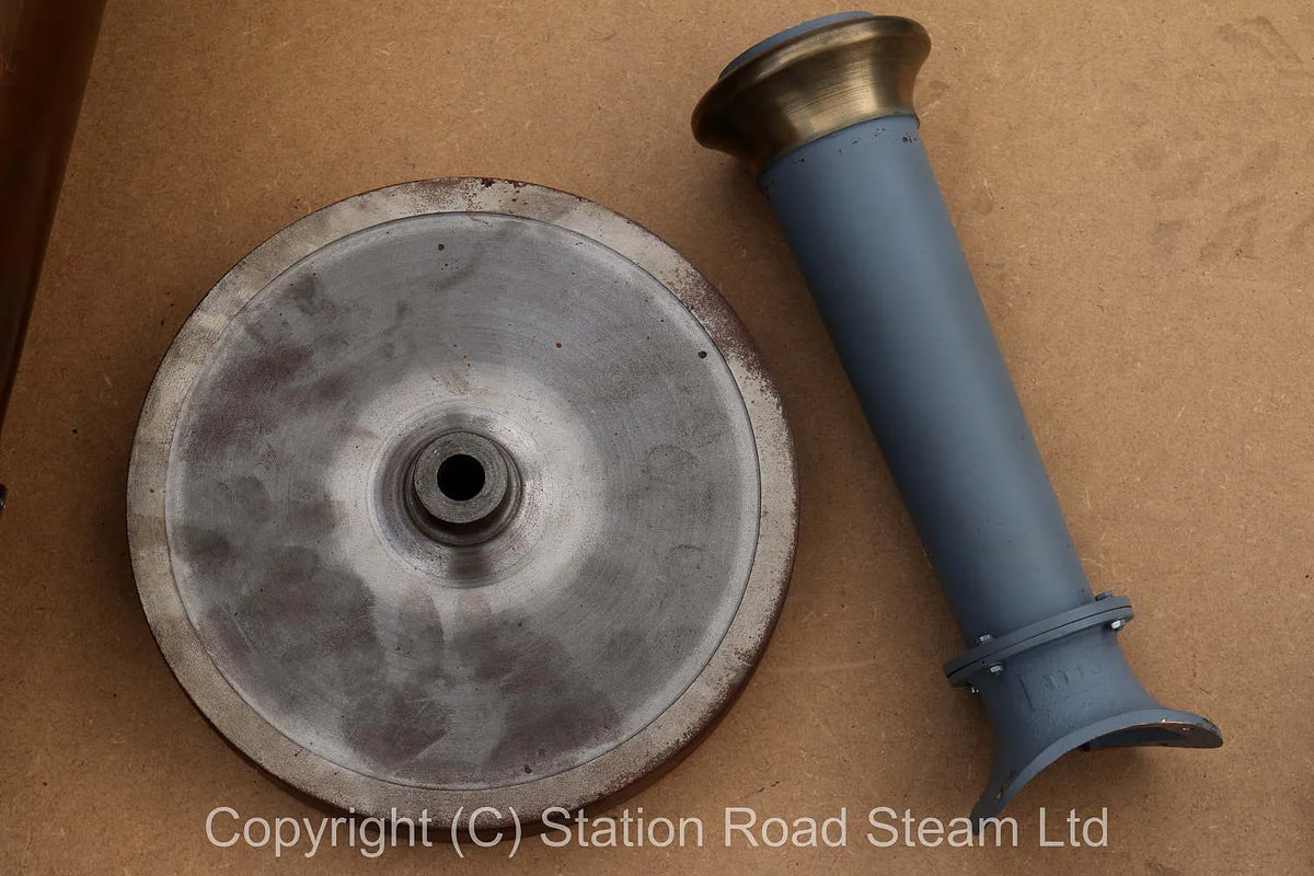 2 inch scale part-built Burrell DCC Showmans road locomotive