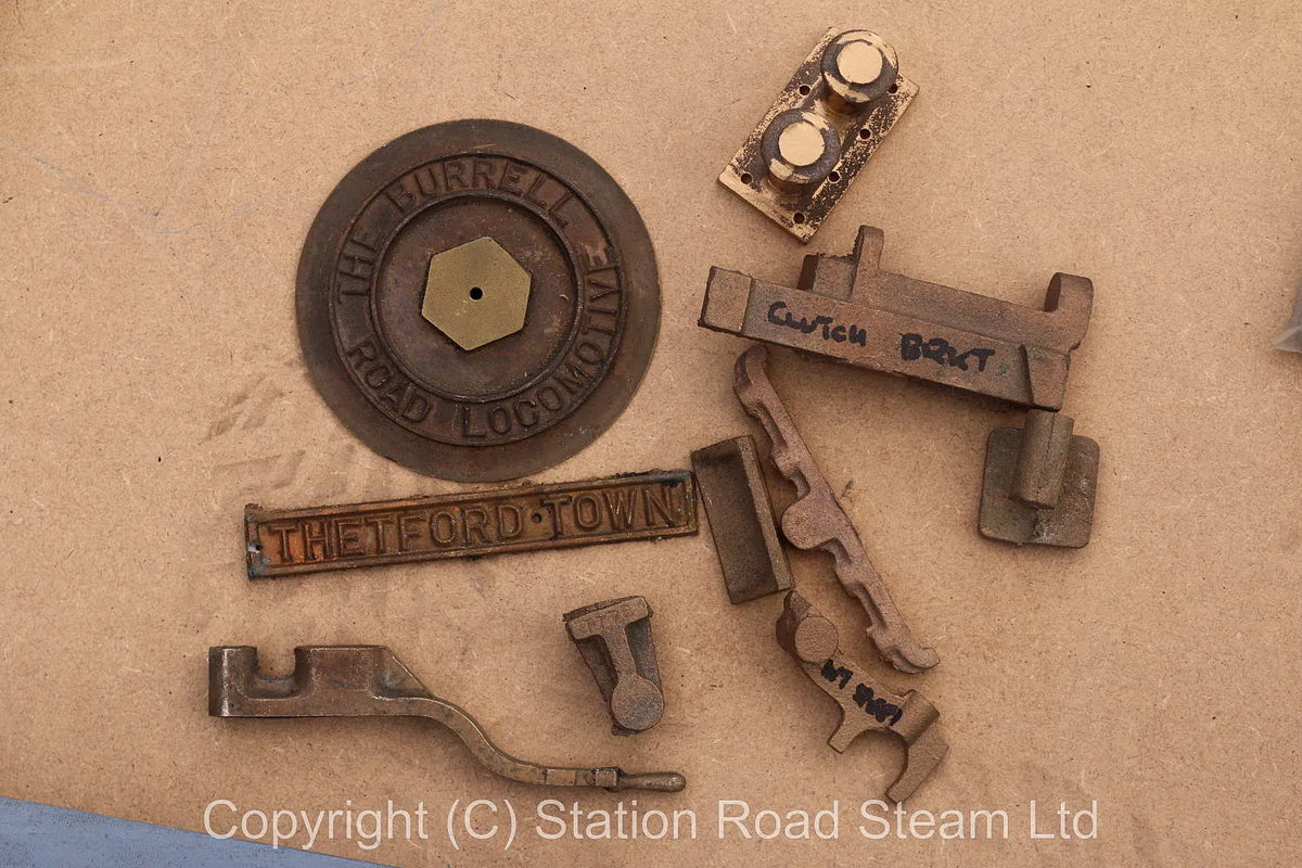 2 inch scale part-built Burrell DCC Showmans road locomotive