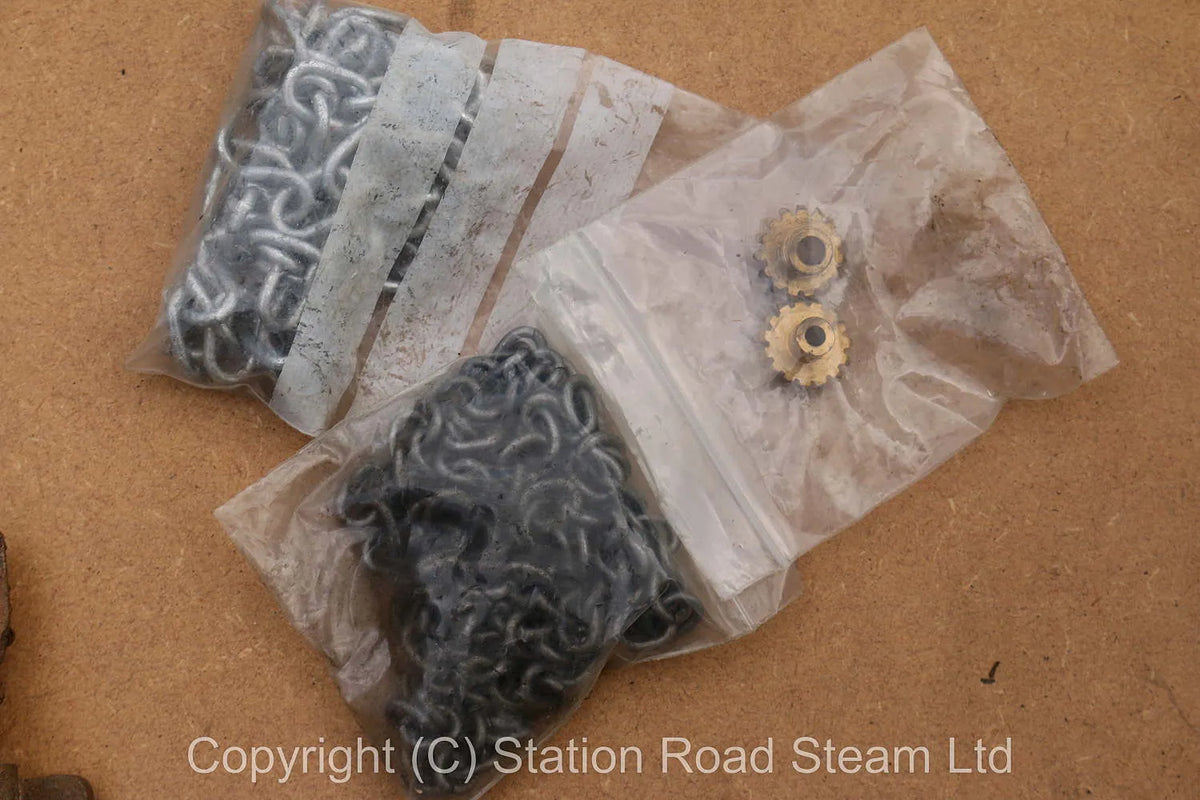 2 inch scale part-built Burrell DCC Showmans road locomotive