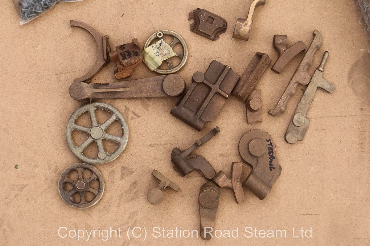 2 inch scale part-built Burrell DCC Showmans road locomotive